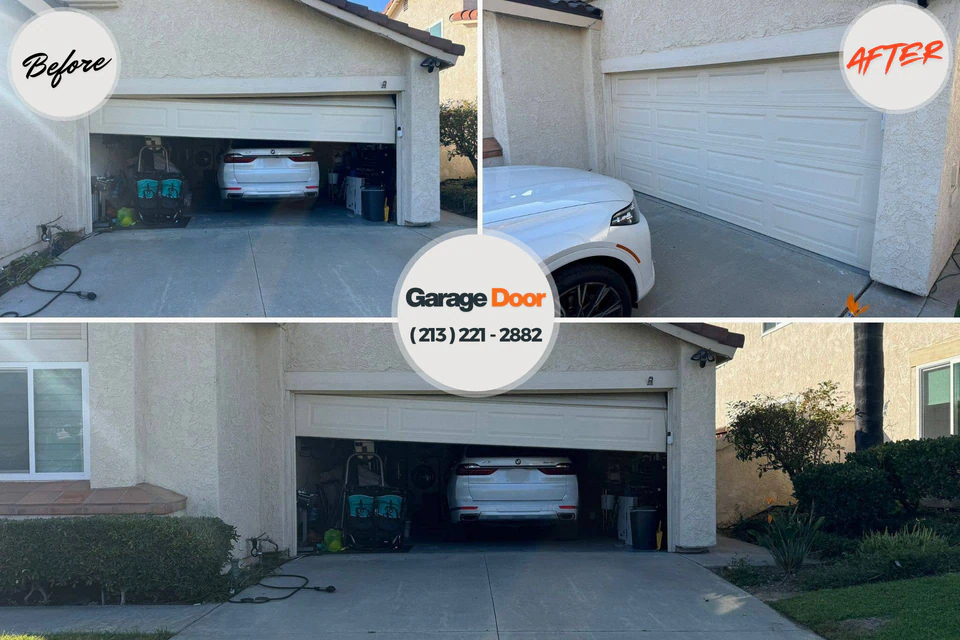 Before and after: garage door repair near me Cadiz